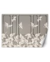 Unique wall murals - Birds cranes in flight | FEEBY