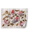 Exclusive wall mural - Red koi fish Japanese carp | FEEBY