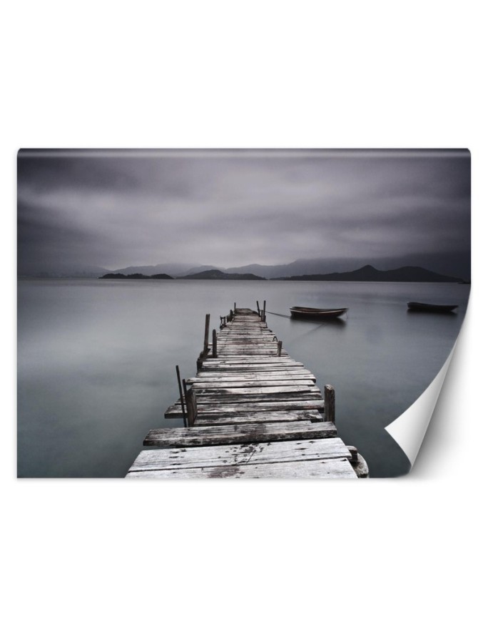 Wall mural - Lakeside pier | FEEBY