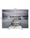 Wall mural - Lakeside pier | FEEBY