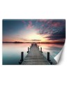 Decorative Wallpaper - Lake pier sunset | FEEBY