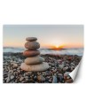 Original Wallpaper for living room - Stones on the beach | FEEBY