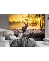 Decorative Wallpaper - Deer in the mist | FEEBY