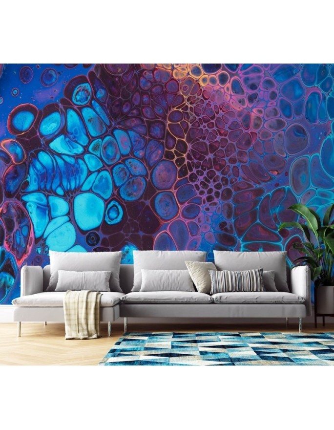 Exclusive Wallpaper - Dynamic colours by Mayuko Miura | FEEBY