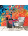 Designer Wallpapers - Reds and blues by Mayuko Miura | FEEBY