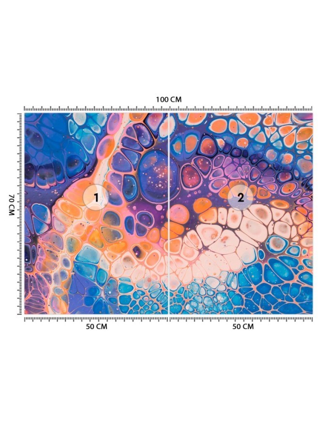 Unique Wallpapers - Colourful abstraction Mayuko Miura | FEEBY