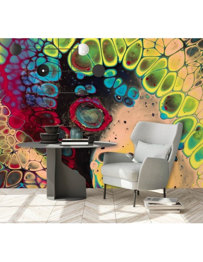 Designer Wallpapers - Colours of the rainbow Mayuko Miura | FEEBY
