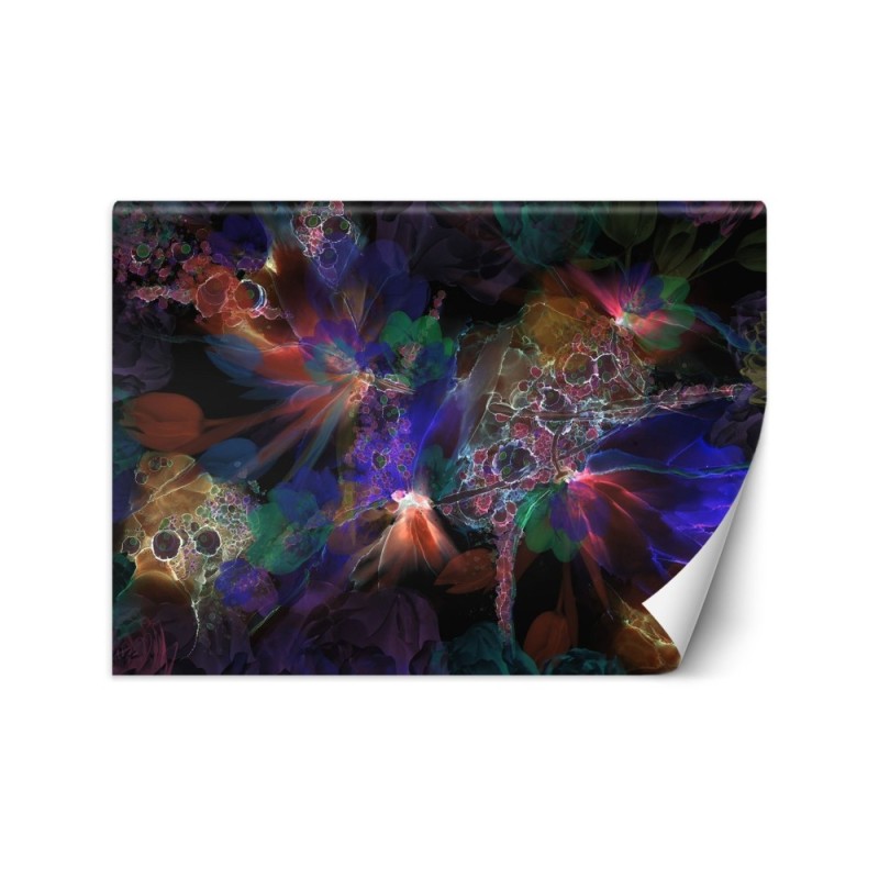 Unique wall mural - Cosmic colours by Egle Minkuviene | FEEBY