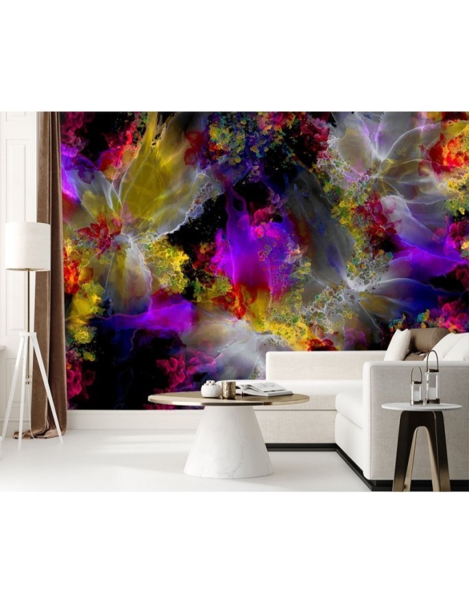 Unique wall mural - Imaginative abstract Egle Minkuviene | FEEBY