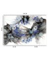 Wall mural - Flower pattern shapes Egle Minkuviene | FEEBY