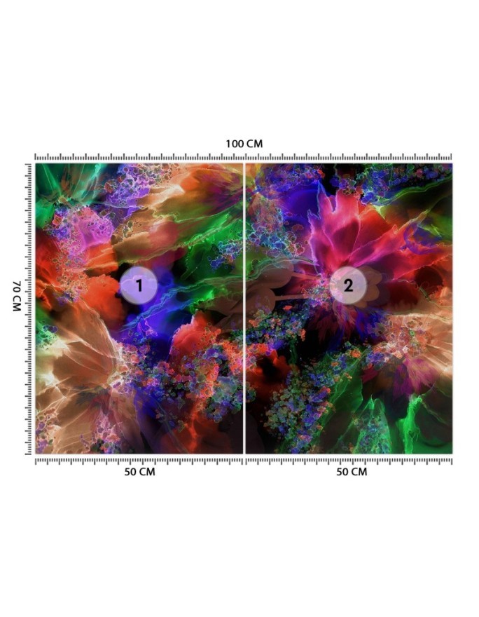 Wall mural - Rainbow colours Egle Minkuviene | FEEBY
