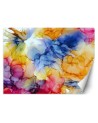Wall mural - Abstract colours with paint Egle Minkuviene | FEEBY