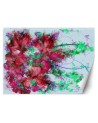 Modern wall mural - Red flowers Egle Minkuviene | FEEBY