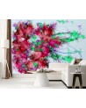 Modern wall mural - Red flowers Egle Minkuviene | FEEBY