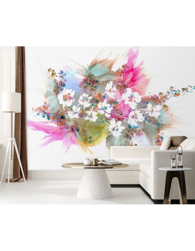 Modern wall mural - Bouquet of flowers Egle Minkuviene | FEEBY