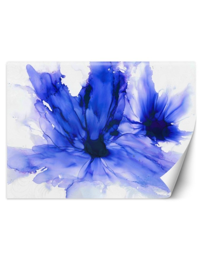 Stylish wall mural - Blue cornflowers Egle Minkuviene | FEEBY