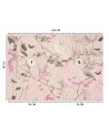 Unique wall murals - Birds and pink flowers Andrea Haase | FEEBY