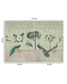 Original Wallpapers - Peacocks in the jungle green Andrea Haase | FEEBY