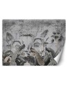 Inspirational Wallpapers - Peacocks in the tropics dark grey Andrea Haase | FEEBY