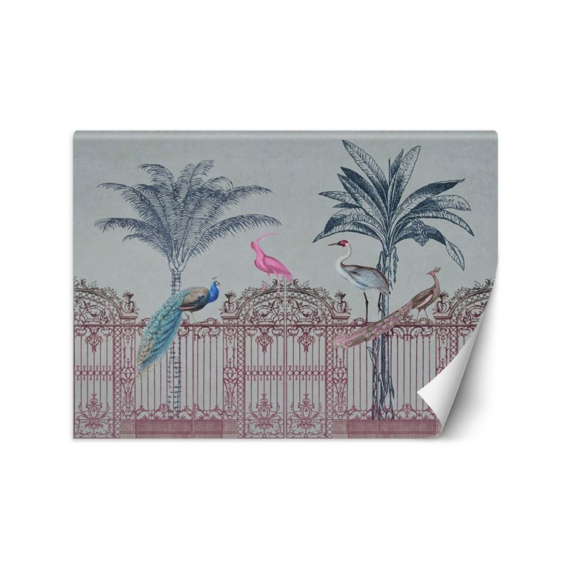 Wallpaper - Exotic birds pink Andrea Haase | FEEBY