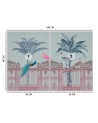 Wallpaper - Exotic birds pink Andrea Haase | FEEBY