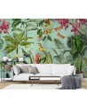 Stylish Wallpapers - Birds among tropical leaves Andrea Haase | FEEBY