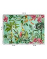 Stylish Wallpapers - Birds among tropical leaves Andrea Haase | FEEBY