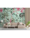 Designer Wallpaper - Birds among the leaves Andrea Haase | FEEBY