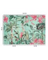 Designer Wallpaper - Birds among the leaves Andrea Haase | FEEBY