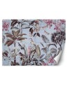 Exotic Wallpaper - Birds among the leaves purple Andrea Haase | FEEBY