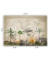 Wallpaper - Wild animals vintage Andrea Haase | FEEBY