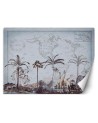 Stylish Wallpapers - Old map and savannah Andrea Haase | FEEBY