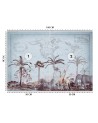 Stylish Wallpapers - Old map and savannah Andrea Haase | FEEBY