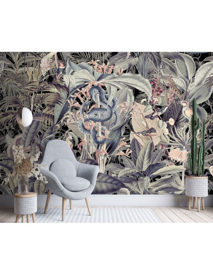 Exotic Wallpapers - Snake among the leaves Andrea Haase | FEEBY