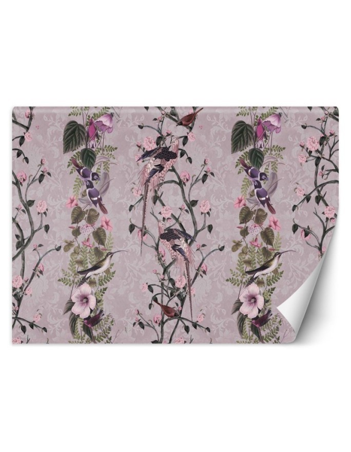 Modern Wallpapers - Pink leaf crops Andrea Haase | FEEBY