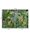 Modern Wallpapers - Snake and dark tropics Andrea Haase | FEEBY