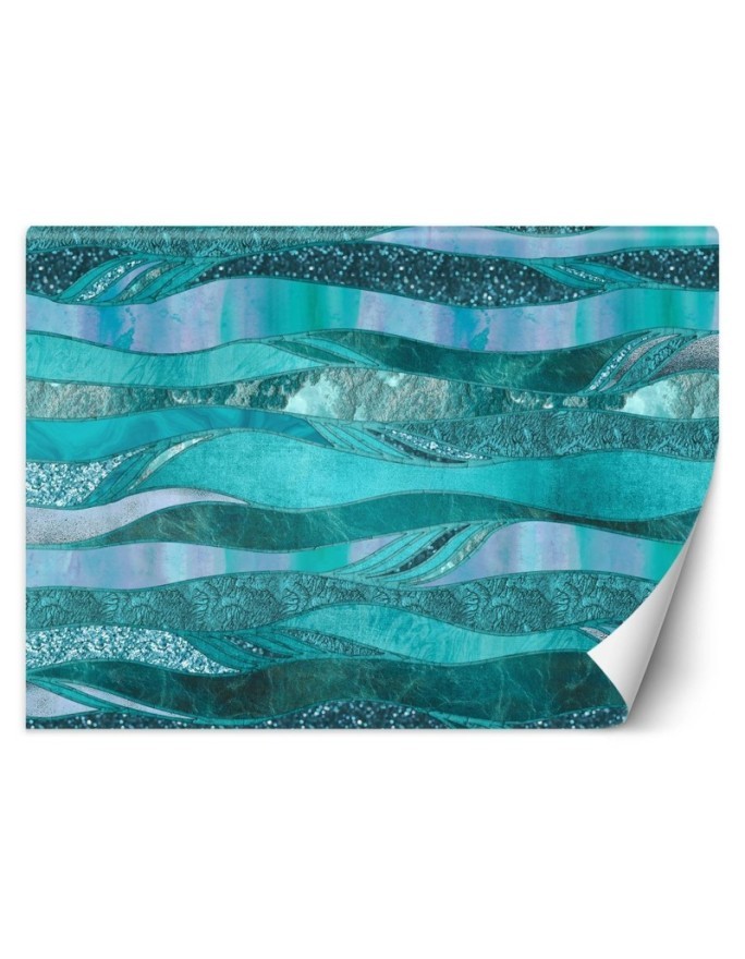 Texture wall murals - Blue textures Andrea Haase | FEEBY