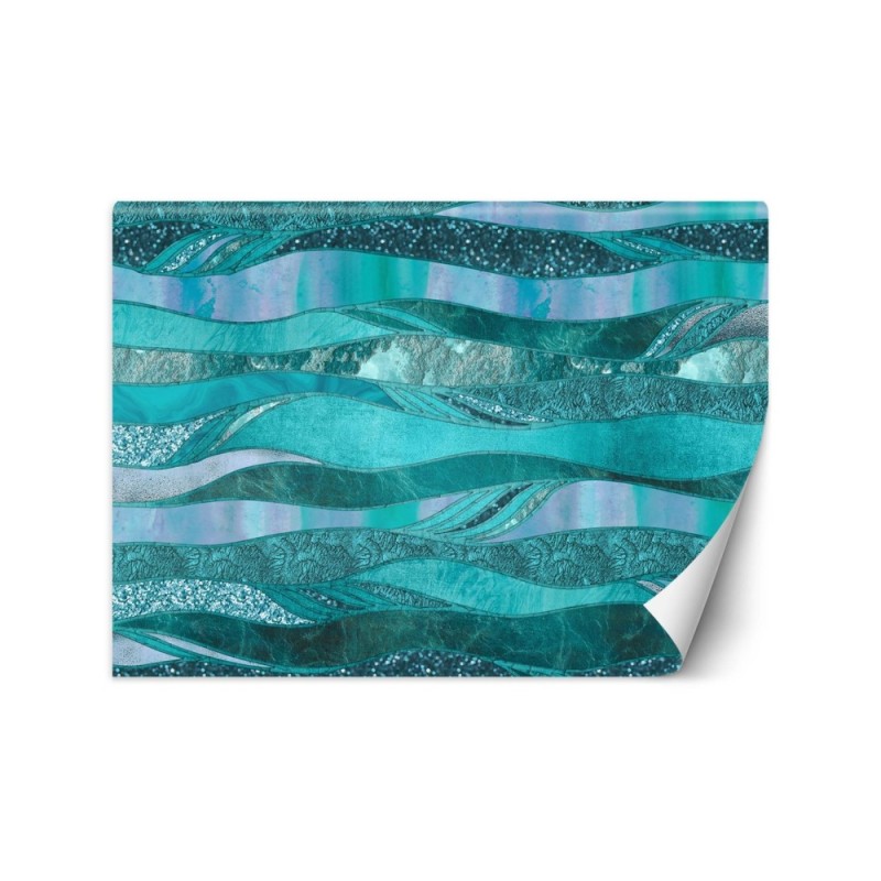 Texture wall murals - Blue textures Andrea Haase | FEEBY