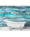 Texture wall murals - Blue textures Andrea Haase | FEEBY