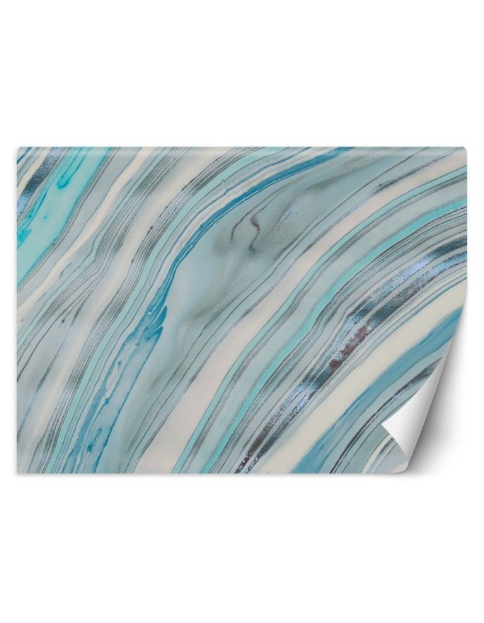 Wall mural Abstract Turquoise