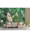 Inspirational wall murals - Parrots in the tropics Andrea Haase | FEEBY