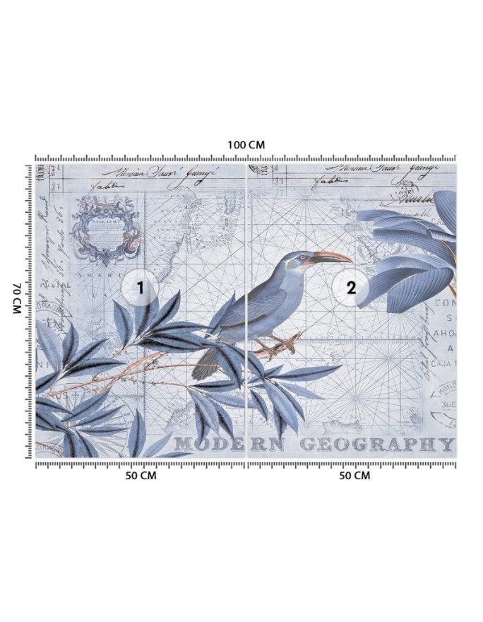 Inspirational wall mural - Bird on a tree Andrea Haase | FEEBY