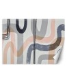 Modern wall mural - Beige boho lines Andrea Haase | FEEBY