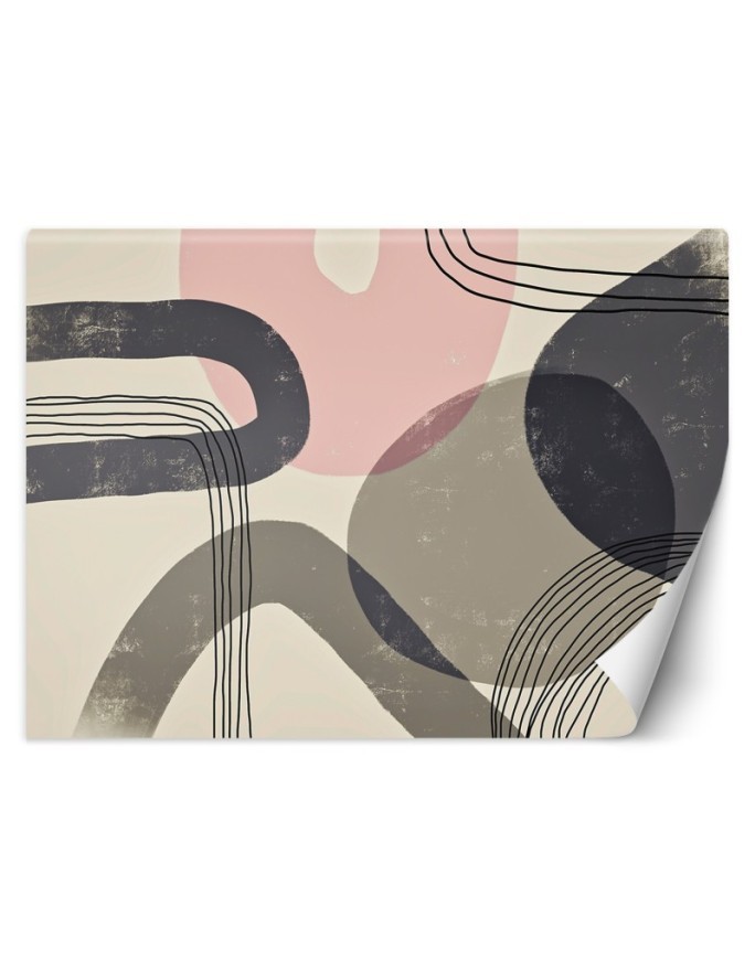 Stylish wall murals - Beige boho patterns Andrea Haase | FEEBY