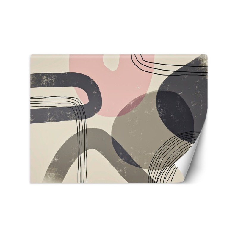 Stylish wall murals - Beige boho patterns Andrea Haase | FEEBY