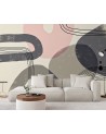 Stylish wall murals - Beige boho patterns Andrea Haase | FEEBY