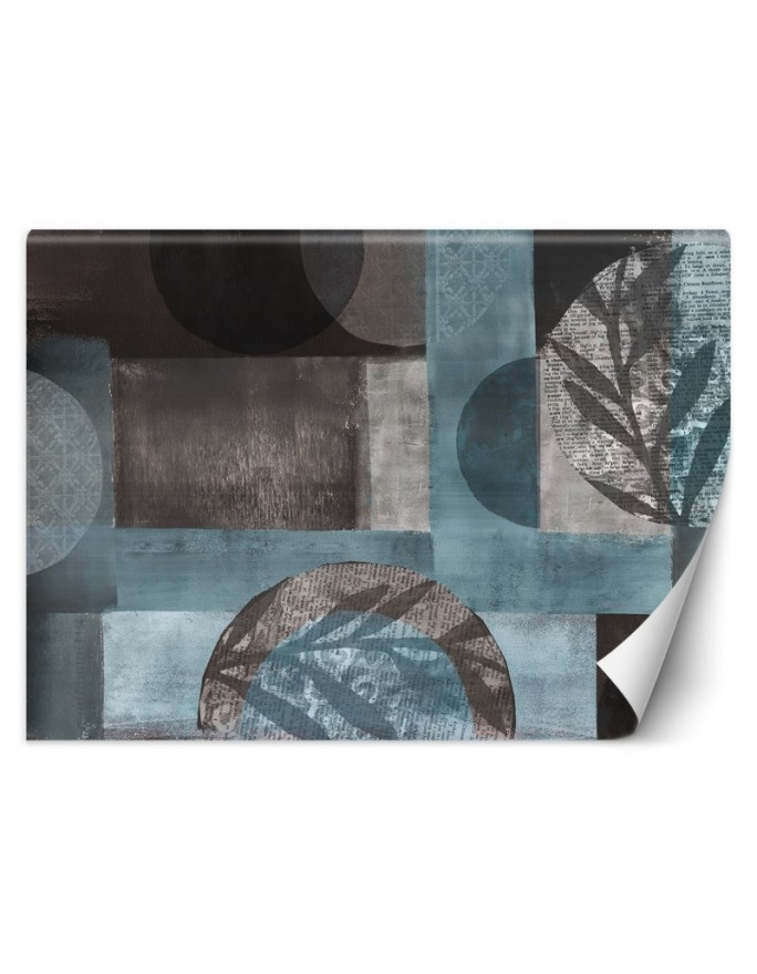Inspirational wall murals - Blue grey wind Andrea Haase | FEEBY