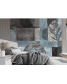 Inspirational wall murals - Blue grey wind Andrea Haase | FEEBY