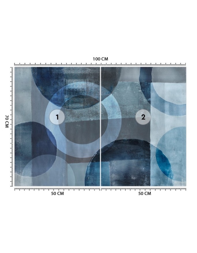Exclusive wall mural - Bubbles in the sea Andrea Haase | FEEBY