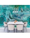 Original Wallpapers - Turquoise old postcard Andrea Haase | FEEBY